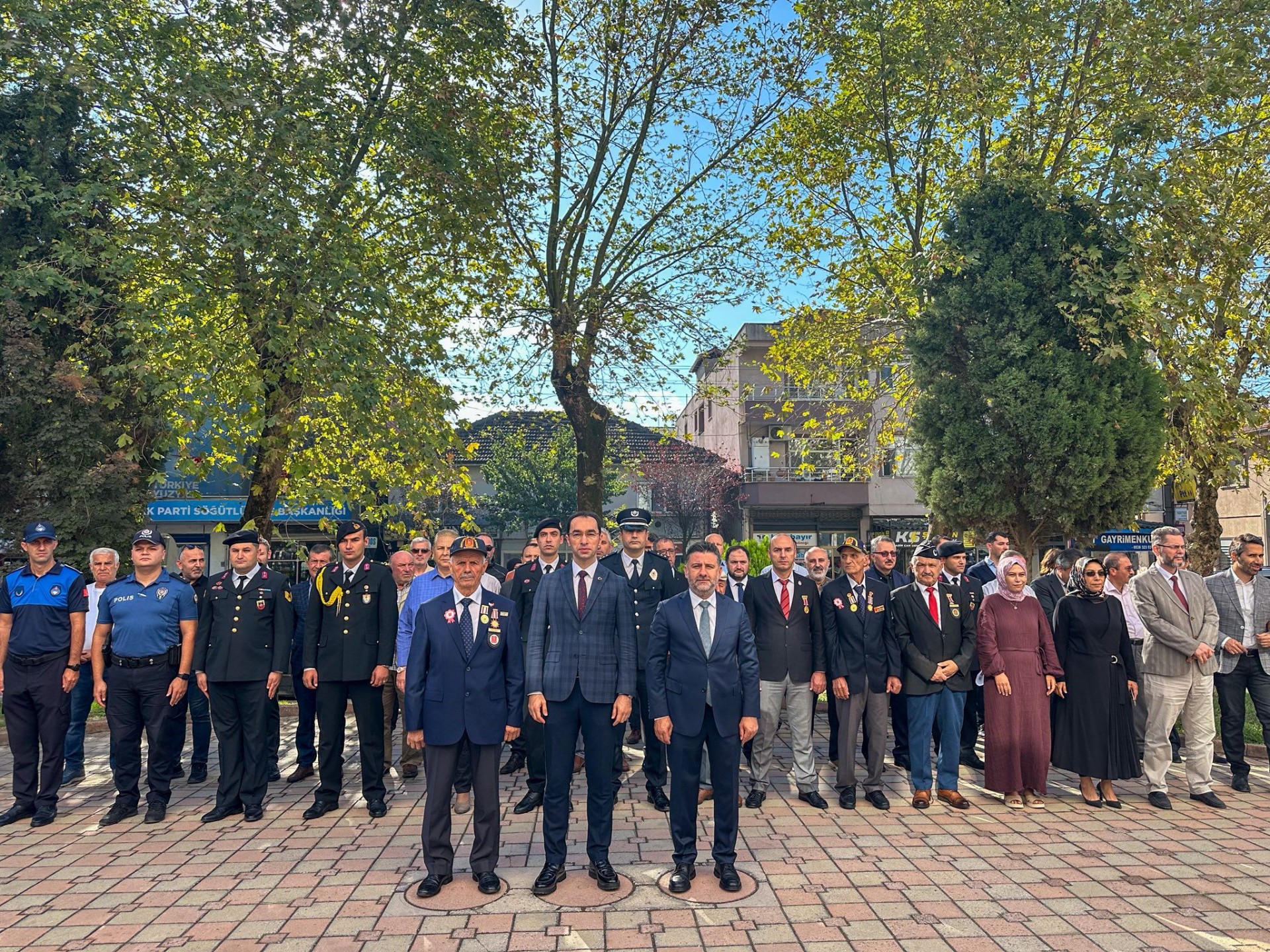 Söğütlü'de Gaziler Günü Törenle Kutlandı